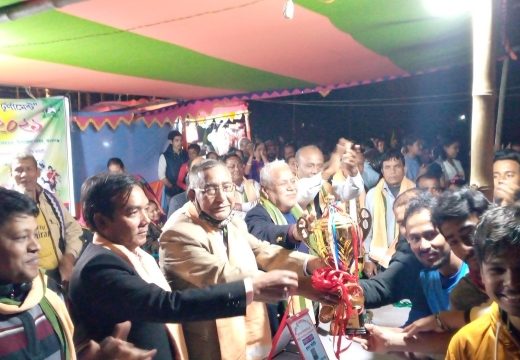 কমলগঞ্জে স্বর্গীয় শ্রী কমলাকান্ত সিংহ স্মৃতি গোল্ডকাপ ফুটবল টূর্ণামেন্টের সমাপনী অনুষ্ঠিত 