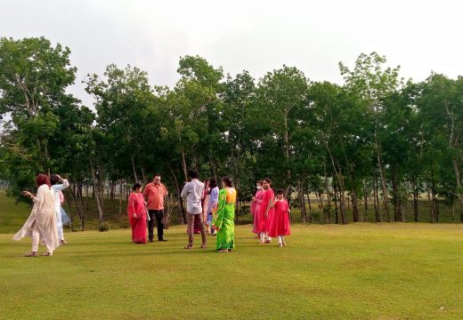 কমলগঞ্জের শমশেরনগর গল্ফ মাঠ যেন ঘাসের গালিচা : পর্যটকদের আকর্ষণ করছে